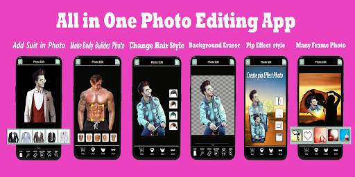 Jigru16 Photo Editor - Collage maker, Remove bg screenshot 8