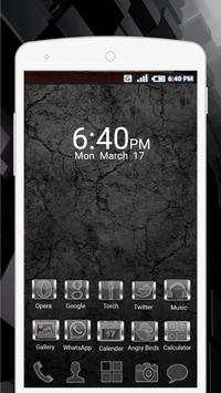 Galaxy Glass Launcher screenshot 1