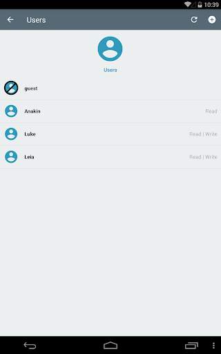 LAN drive - SAMBA Server & Client screenshot 10