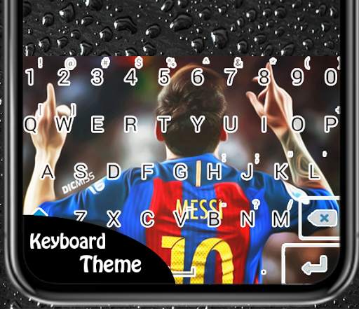 Keyboard Simple Lionel Messi screenshot 3