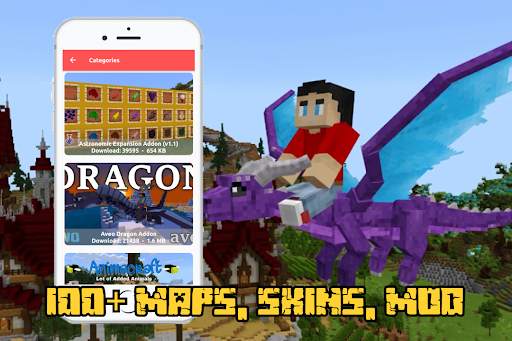 MCPE Mods - Maps, Skins, Addons for Minecraft screenshot 2
