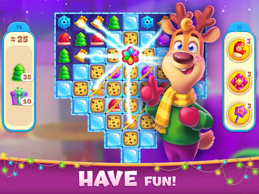 Christmas Sweeper 4 - Match-3 screenshot 14
