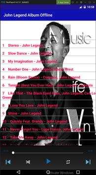 John Legend Album Offline screenshot 3