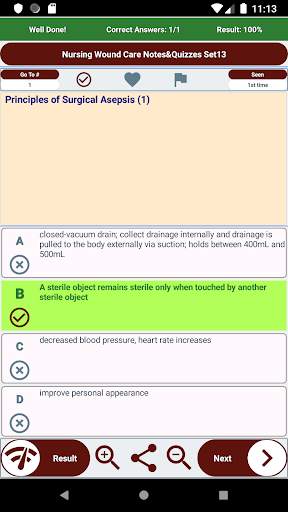 Nursing Wound Care Notes & Quizzes Exam Prep скриншот 6