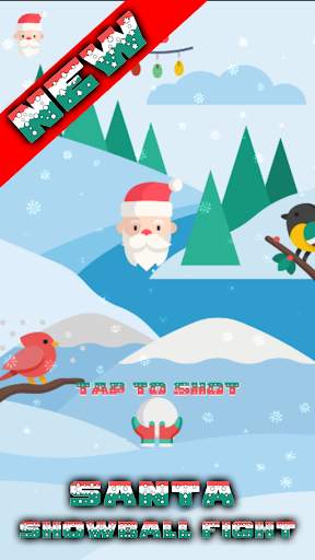 Santa : Snowball fight screenshot 1