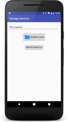 Shortcut maker for DocumentsUI screenshot 1