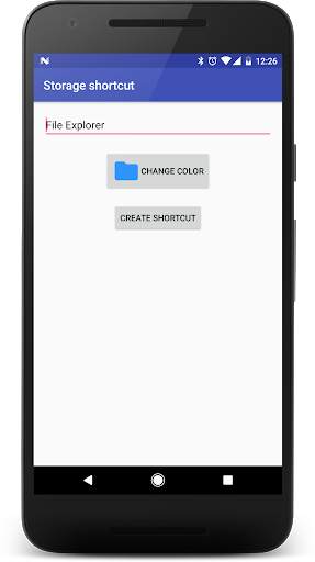 Shortcut maker for DocumentsUI screenshot 1