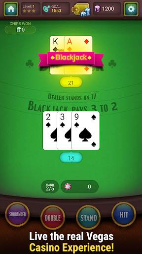 Blackjack Offline screenshot 3