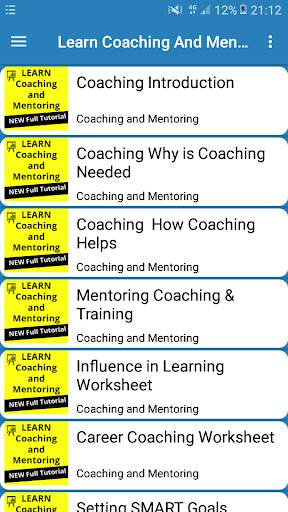 Learn Coaching and Mentoring screenshot 2