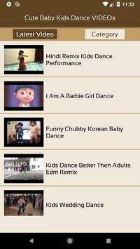 Cute Baby Kids Dance VIDEOs 2 تصوير الشاشة