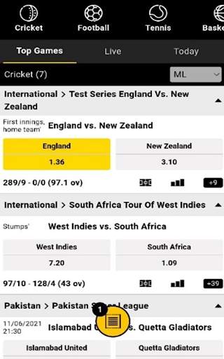 10CRIC Tips Cricket betting screenshot 4