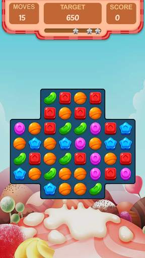 Sweet Candy Craze - 2020 Match 3 Puzzle Free Games screenshot 1
