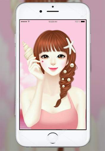 Cute Laurra Girl Wallpaper screenshot 5