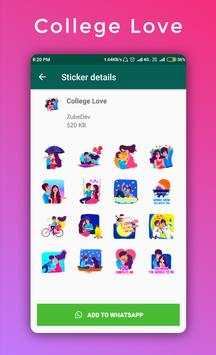 Love & Romantic Stickers For Whatsapp - WAStickers screenshot 9