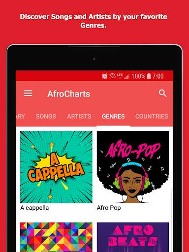 AfroCharts - Stream African Music screenshot 10
