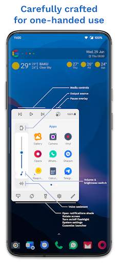 Edge Card Launcher: Side Panel screenshot 2
