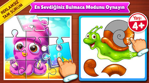 Çocuklar için yapboz oyunları screenshot 1