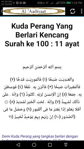 Al-'Aadiyaat скриншот 5