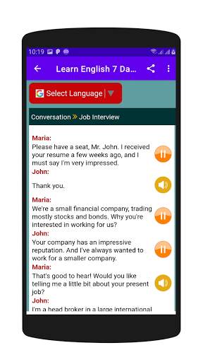 Learn English In 7 Days screenshot 8