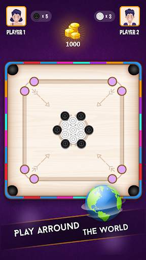 My Carrom -Offline Multiplayer screenshot 4