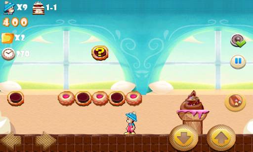 Super Marino Go - Free Run, Candy World Adventure screenshot 4