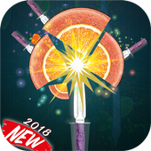 Throw Fruit Knife Target Challenge icon