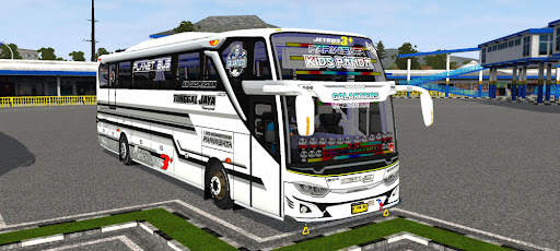 Mod Bussid STJ Kids Panda screenshot 1