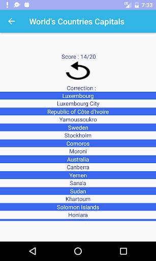 World's Countries Capitals screenshot 7