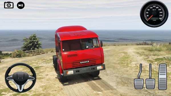 Driving KAMAZ Truck New Simulator screenshot 1