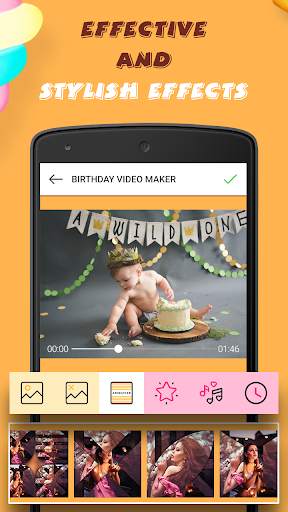 Birthday Video Maker - Video maker screenshot 4