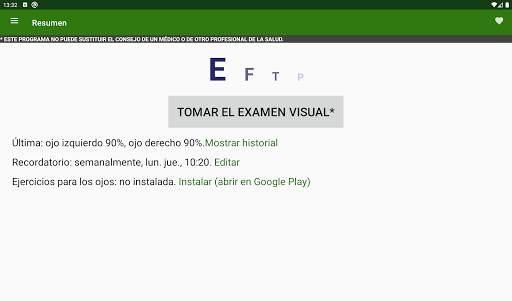 Examen visual screenshot 23