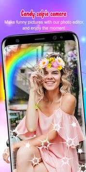 Candy Selfie Camera screenshot 4