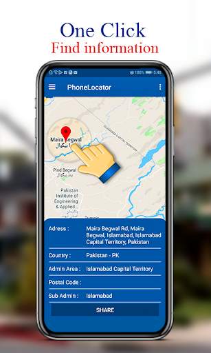 Mobile number locator: GPS route & Address Finder screenshot 4
