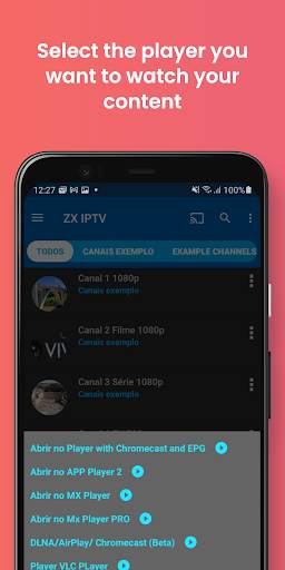 ZX IPTV Cast Player: Online TV screenshot 5
