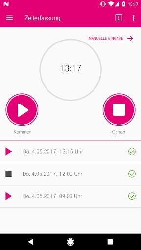 ZeitApp screenshot 3