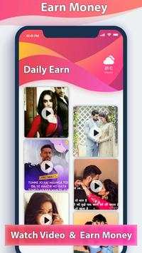 Video status watch and download, dp video clip screenshot 1
