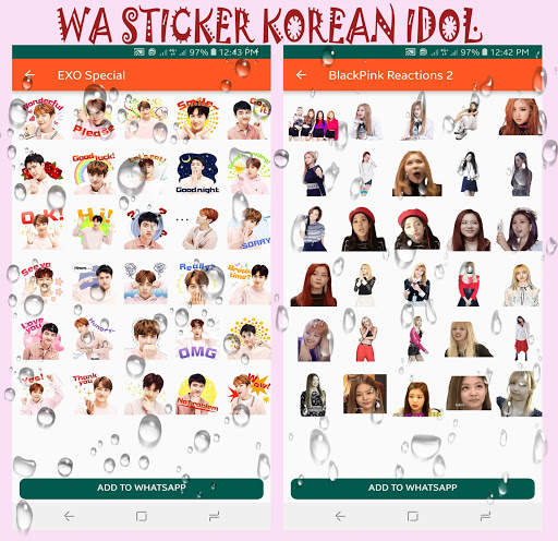 WAStickerApps Korean KPOP Lover WA Sticker screenshot 2