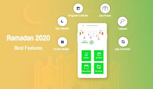 Hijri Islamic Calendar- Ramadan 2020 screenshot 1
