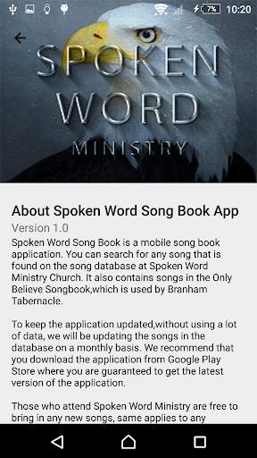 Spoken Word Ministry Song Book screenshot 8