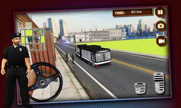 Crime City Police Bus Sim screenshot 2