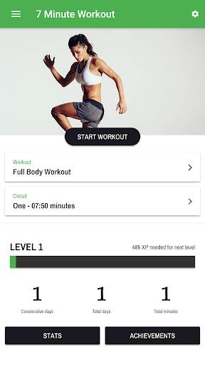 7 Minute Workout screenshot 1