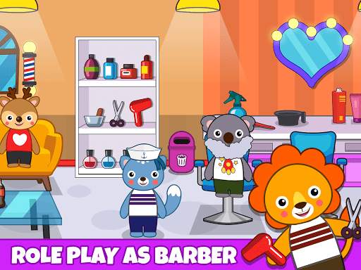 Pretend Play Pets Town Life - Play in Pets Home screenshot 5