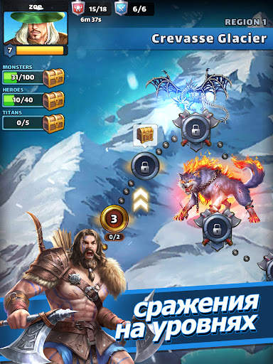 MythWars&Puzzles: RPG 3 в ряд скриншот 16