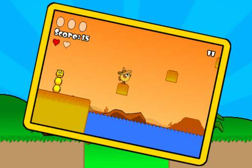 Happy Chick - Platform Game screenshot 5