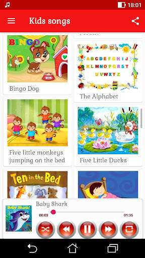 Kids Songs in English screenshot 2