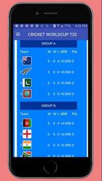Cricket Worldcup T20 स्क्रीनशॉट 4