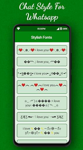 Chat Style For WhatsApp : Cool Font & Stylish Text screenshot 1