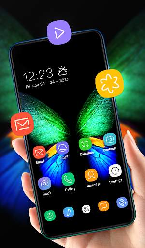 Theme for galaxy fold change your smartphone FREE screenshot 2