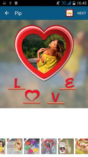 Romantic Photo Pip Camera - Christmas Frames screenshot 8