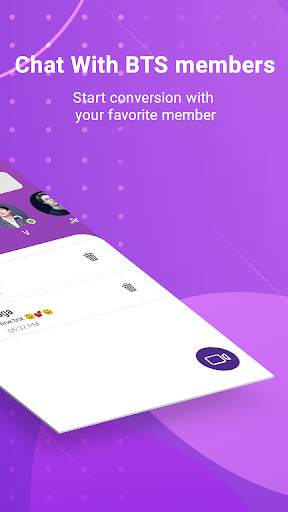 BTS love chat Messenger screenshot 2